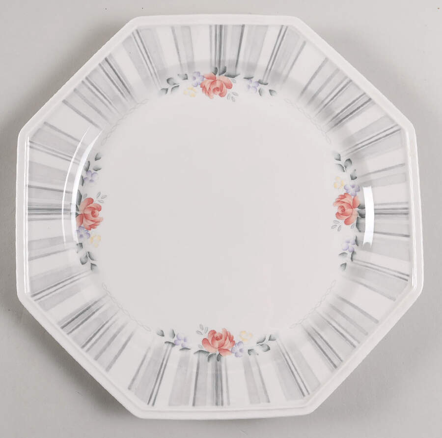 Corsage (390, American Gardens) 12" Chop Plate (Round Platter) by Nikko-1