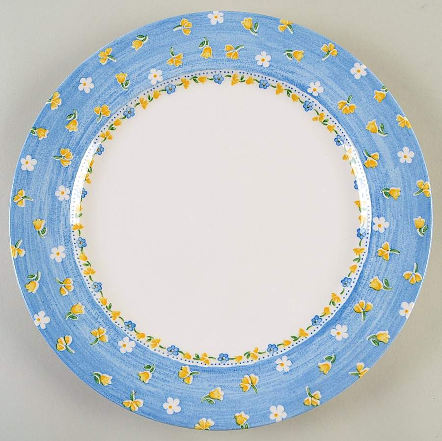Daisy Delight 12" Chop Plate (Round Platter) by Nikko-1