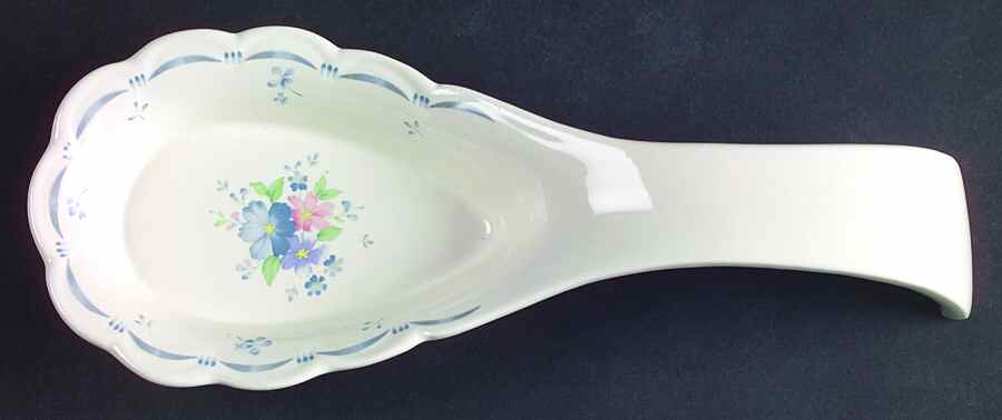Dauphine Spoon Rest/Holder (Holds 1 Spoon) by Nikko-1