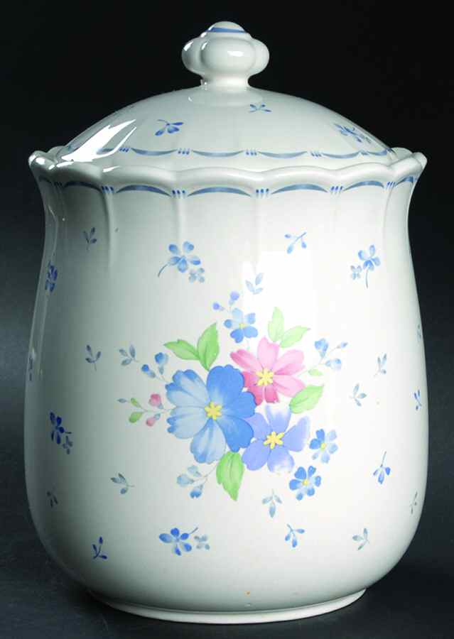 Dauphine Large Canister & Lid by Nikko-1