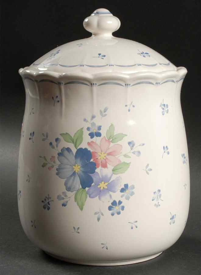 Dauphine Extra Large Canister & Lid by Nikko-1