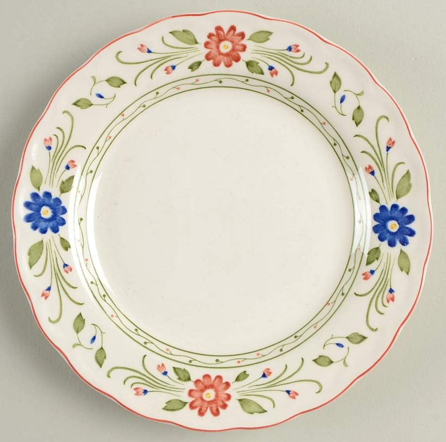 Deauville Salad Plate by Nikko-1