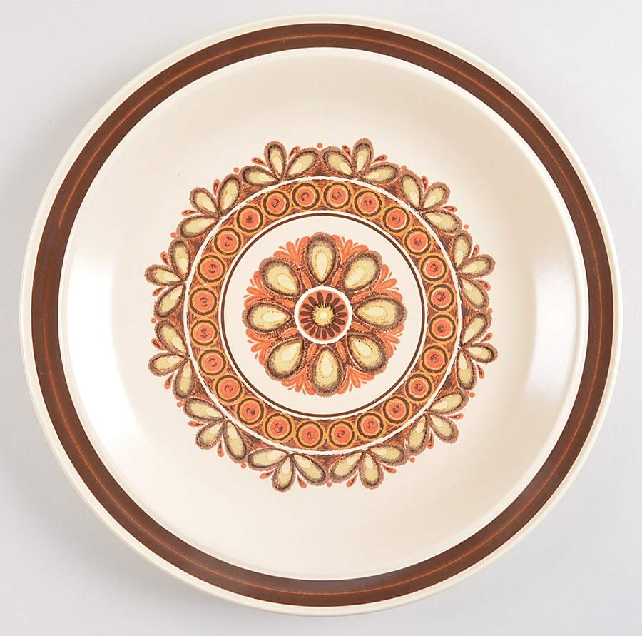 Desert Sand 12" Chop Plate (Round Platter) by Nikko-1