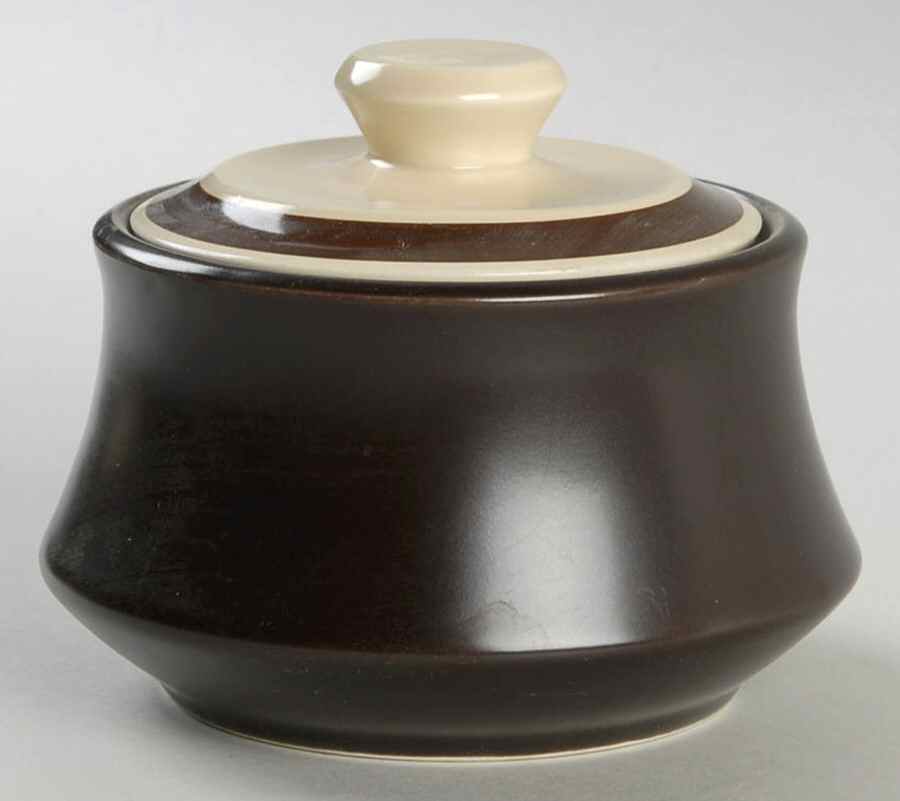 Desert Sand Sugar Bowl & Lid by Nikko-1