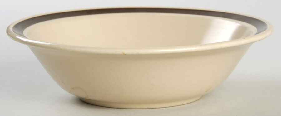 Desert Sand Rim Cereal Bowl by Nikko-1