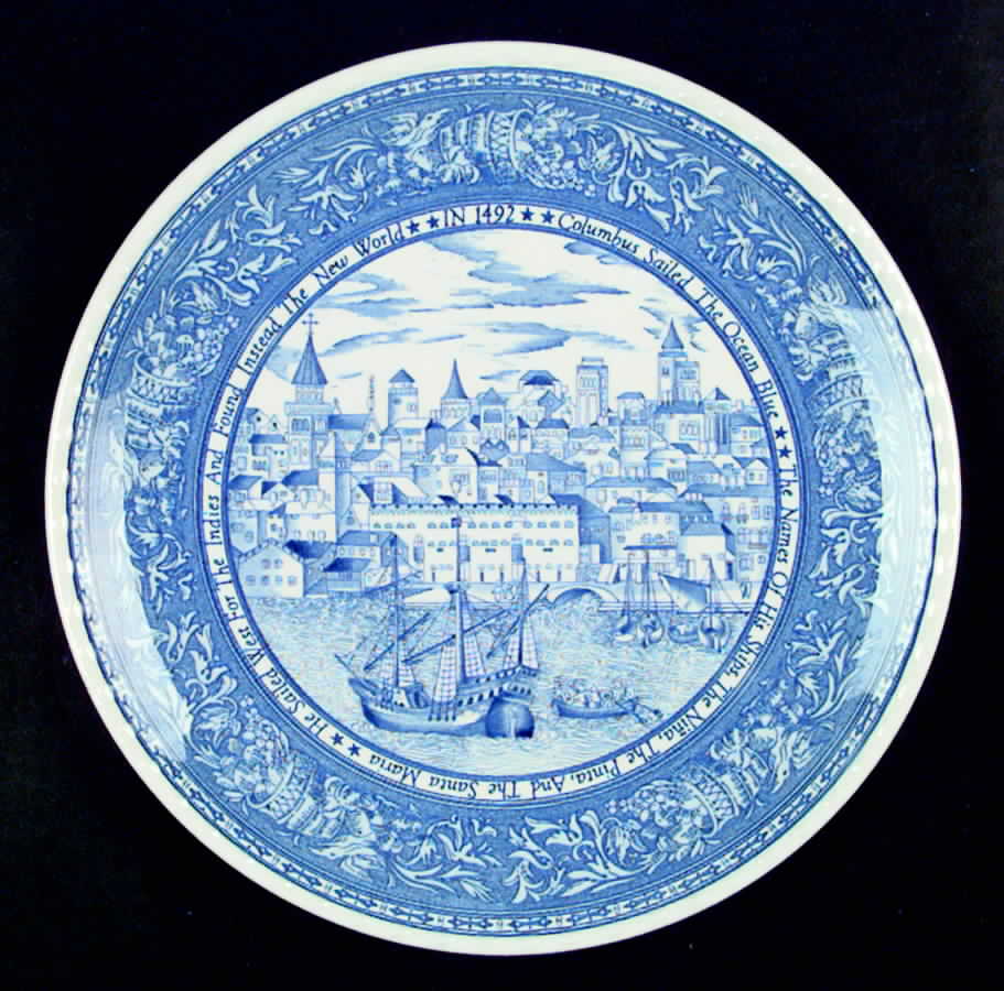 Discovery 1492 Dinner Plate by Nikko-1