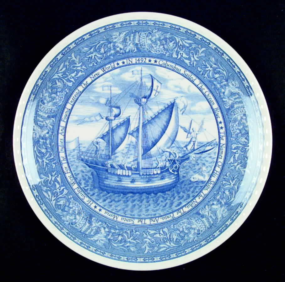 Discovery 1492 Dinner Plate by Nikko-1