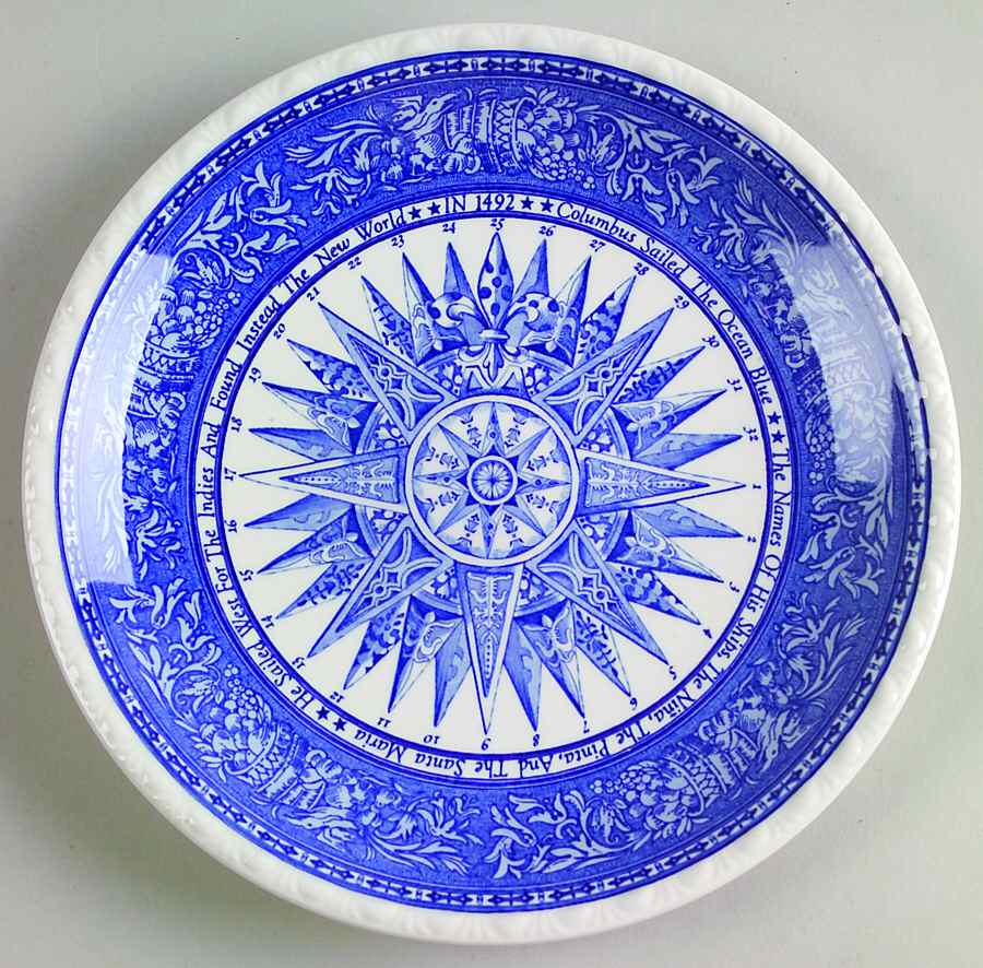 Discovery 1492 Salad Plate by Nikko-1