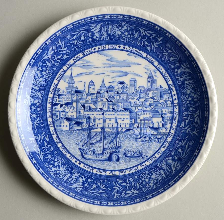 Discovery 1492 Salad Plate by Nikko-1