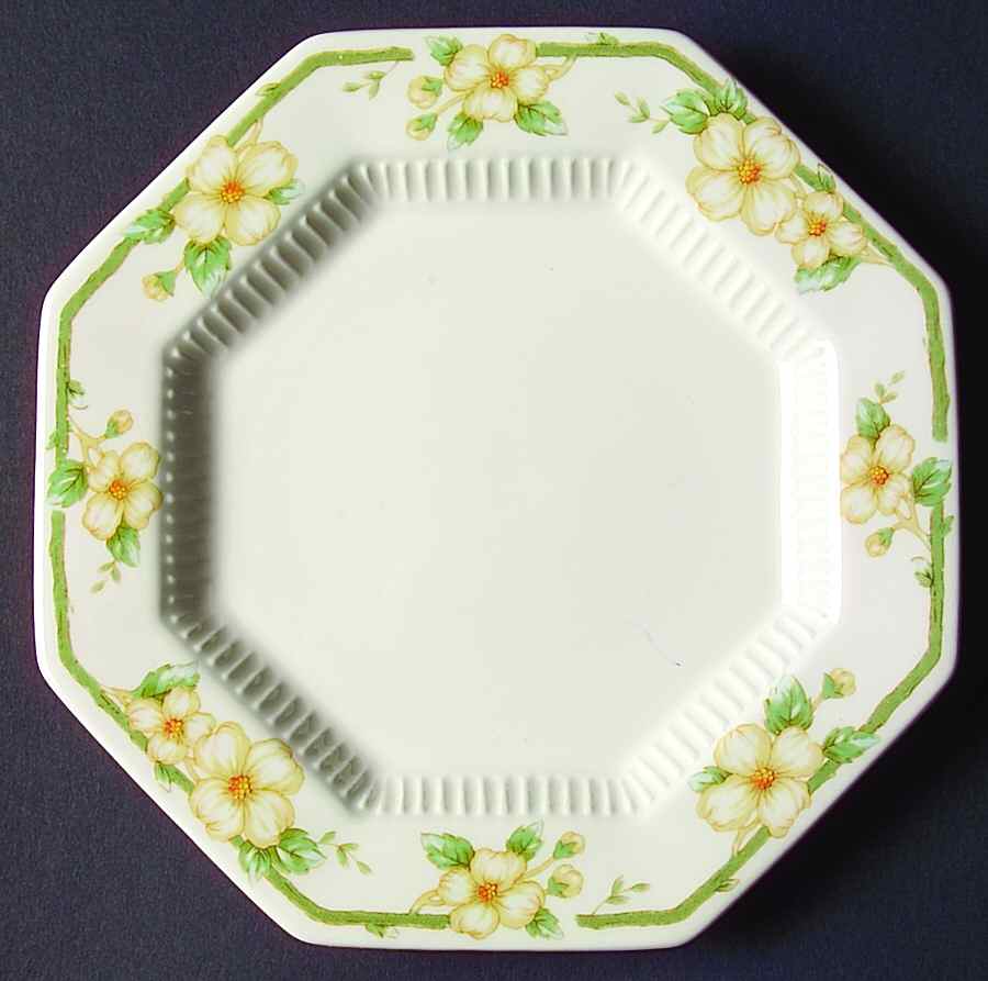 Dogwood Bread & Butter Plate by Nikko-1