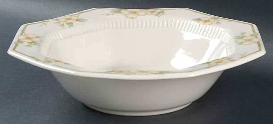 Dogwood 9" Round Vegetable Bowl by Nikko-1