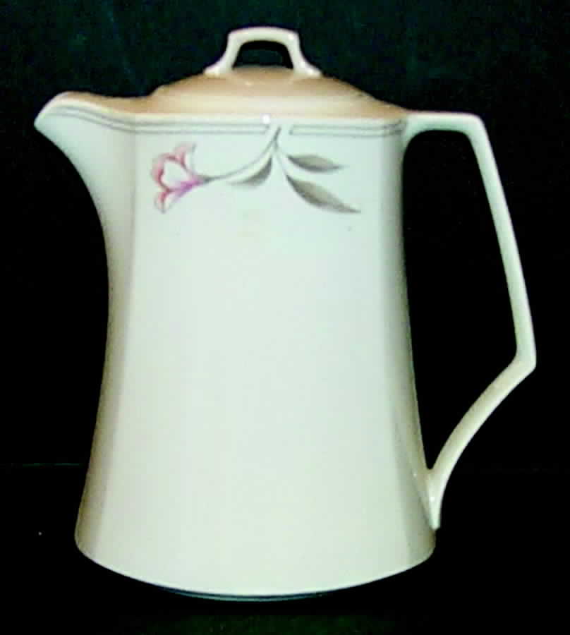 Dove Gray Coffee Pot & Lid by Nikko-1