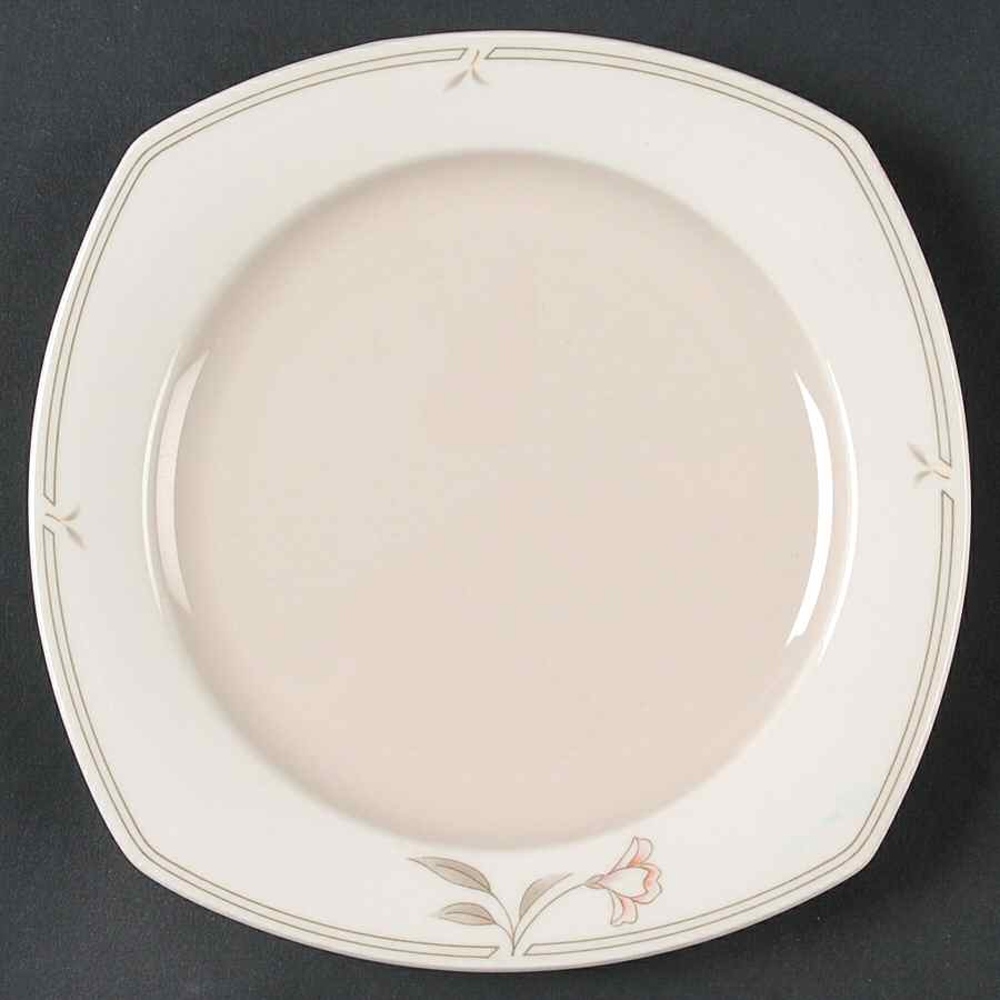 Dove Gray Bread & Butter Plate by Nikko-1
