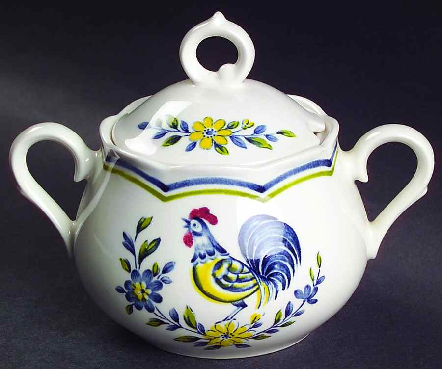 Early Bird Sugar Bowl & Lid by Nikko-1