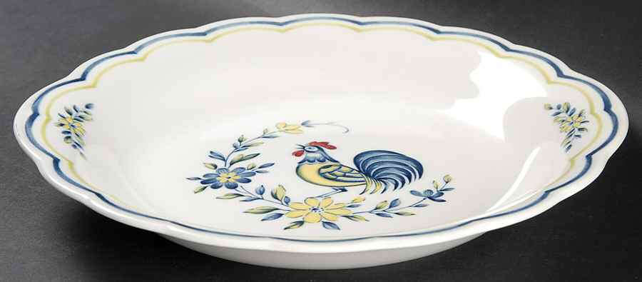 Early Bird Large Rim Soup Bowl by Nikko-1