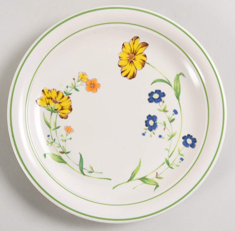 Early Morn Salad Plate by Nikko-1