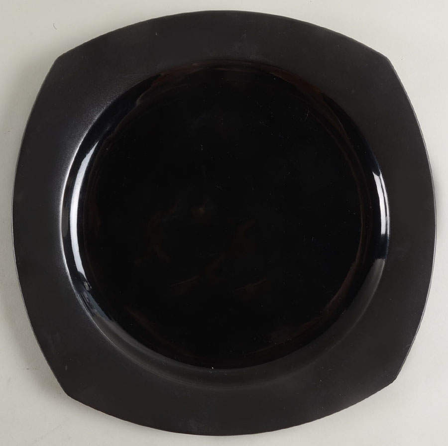 Ebony 12" Chop Plate (Round Platter) by Nikko-1