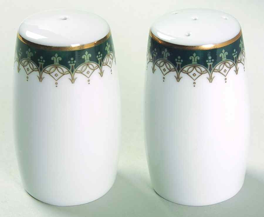 Emeraude Salt & Pepper Set by Nikko-1