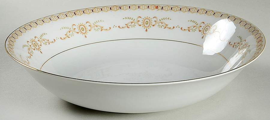 Empire 9" Round Vegetable Bowl by Nikko-1
