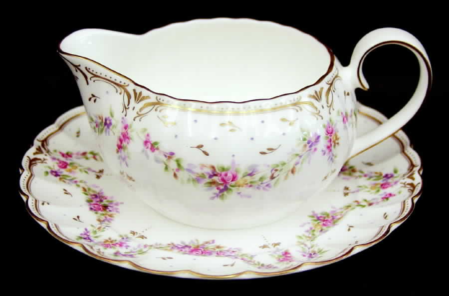 Empress Gravy Boat & Underplate by Nikko-1