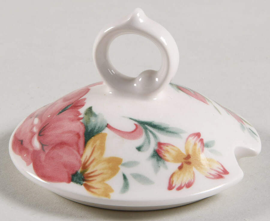 English Garden Lid for Sugar Bowl by Nikko-1