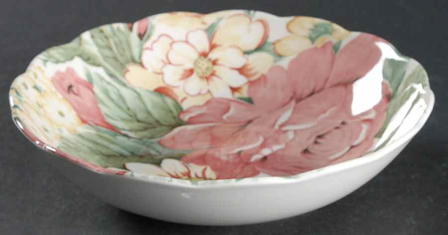 English Garden Soup/Cereal Bowl by Nikko-1