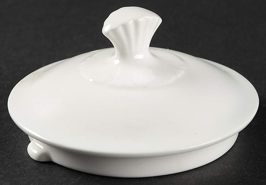 Estate White Lid for Teapot by Nikko-1