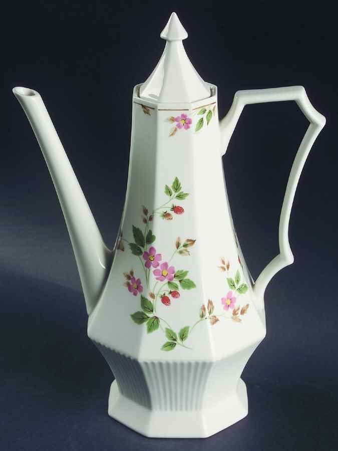 Evergreen Coffee Pot & Lid by Nikko-1