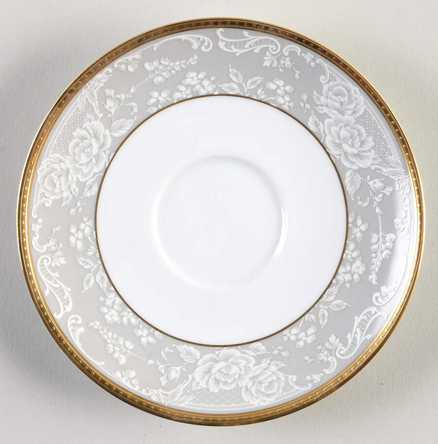 Evening Lace Saucer by Nikko-1