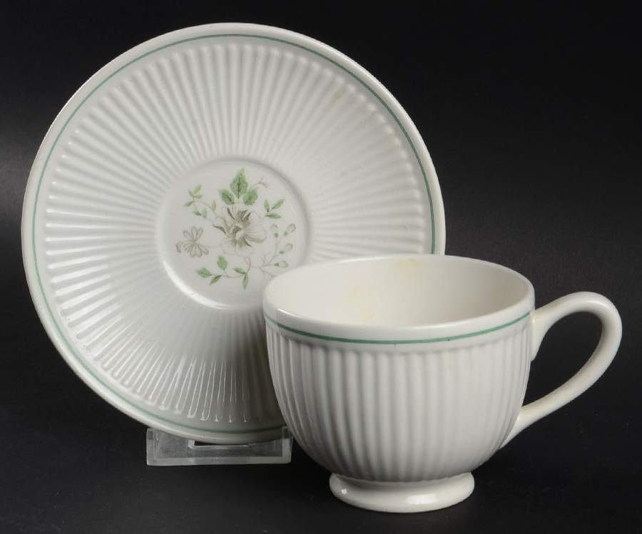 Fall Festival Footed Cup & Saucer Set by Nikko-1