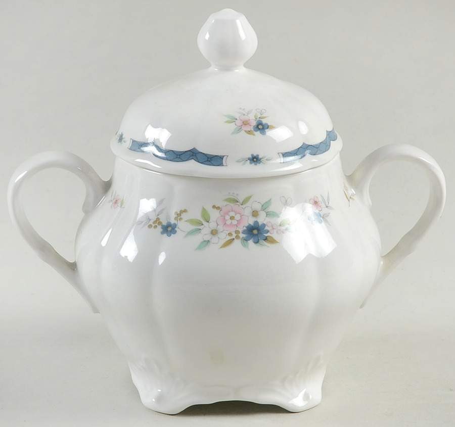 Fascination Sugar Bowl & Lid by Nikko-1