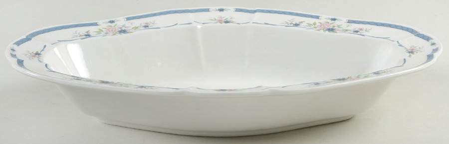 Fascination 11" Oval Vegetable Bowl by Nikko-1
