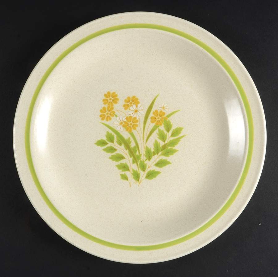 Fern Green 11" Chop Plate (Round Platter) by Nikko-1