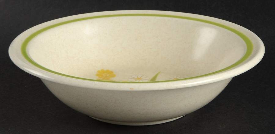 Fern Green Rim Soup Bowl by Nikko-1