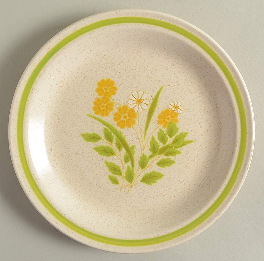 Fern Green Salad Plate by Nikko-1
