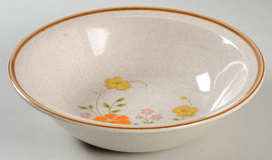 Field Flowers 9" Round Vegetable Bowl by Nikko-1