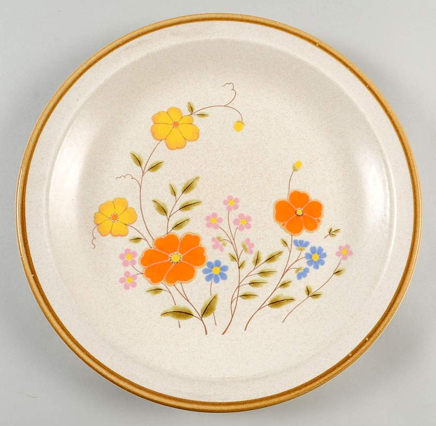 Field Flowers 12" Chop Plate (Round Platter) by Nikko-1