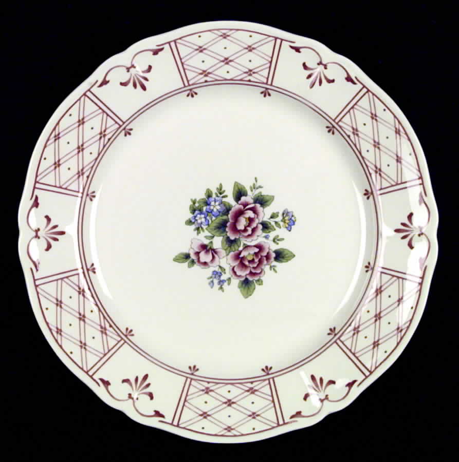 Flower Basket Dinner Plate by Nikko-1