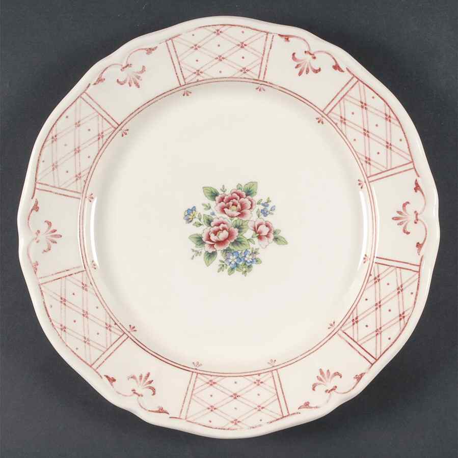 Flower Basket 12" Chop Plate (Round Platter) by Nikko-1