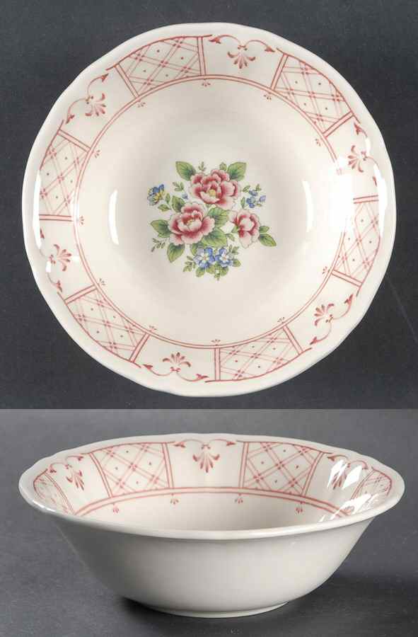 Flower Basket Coupe Cereal Bowl by Nikko-1