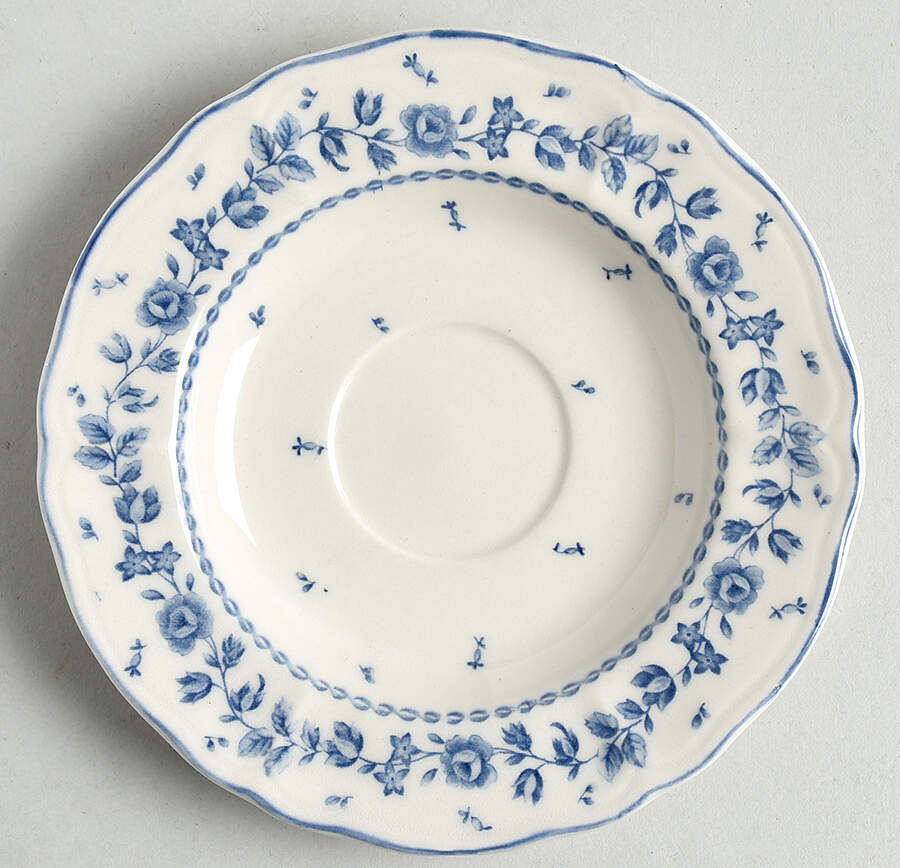 Flower Garden Saucer by Nikko-1