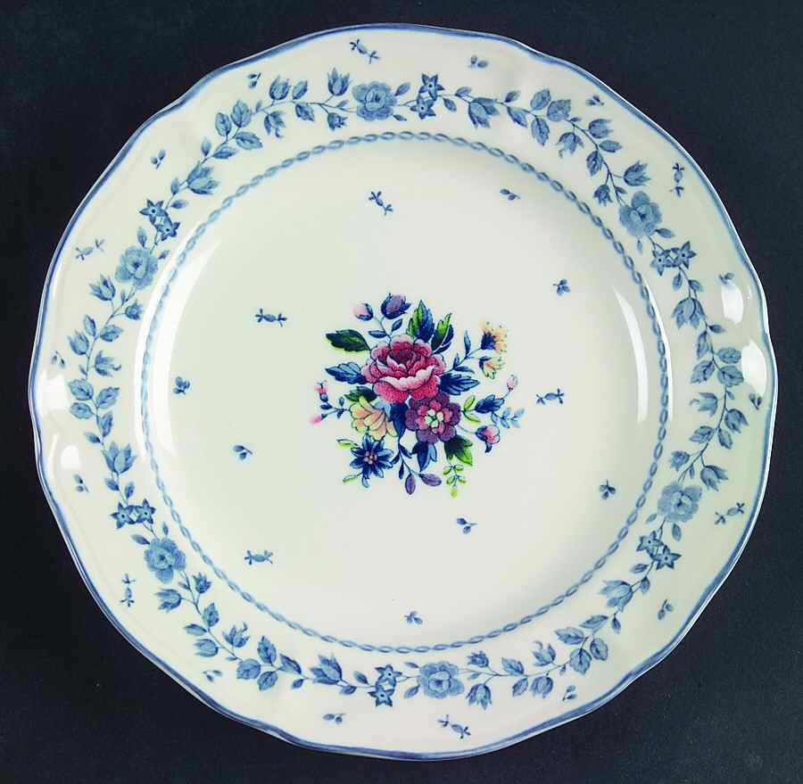 Flower Garden Salad Plate by Nikko-1