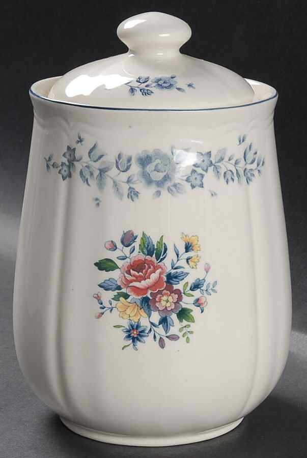 Flower Garden Medium Canister & Lid by Nikko-1