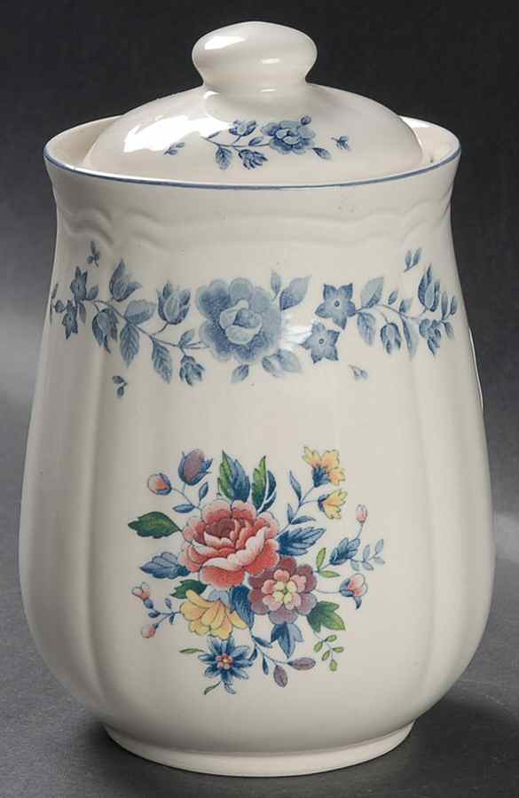 Flower Garden Small Canister & Lid by Nikko-1