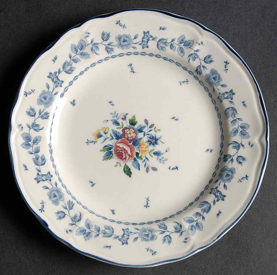 Flower Garden Bread & Butter Plate by Nikko-1