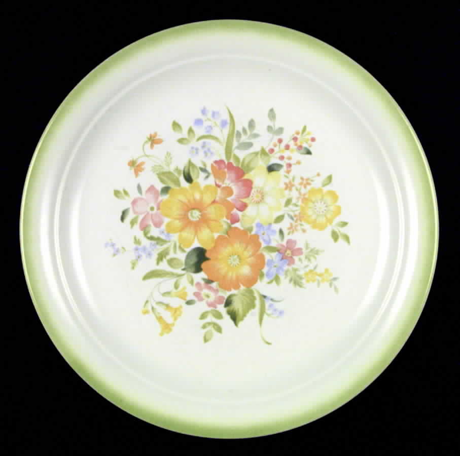 Flower Garden Dinner Plate by Nikko-1