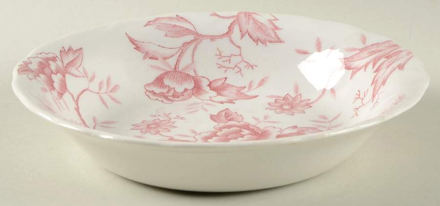 Flora Pink Coupe Soup Bowl by Nikko-1