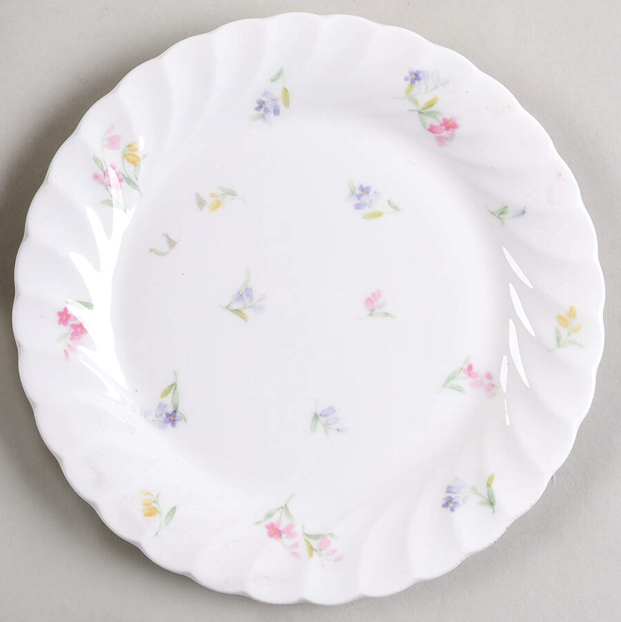 Floral Shower Salad Plate by Nikko-1