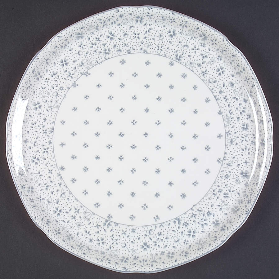 Forget-Me-Not Cake Plate by Nikko-1