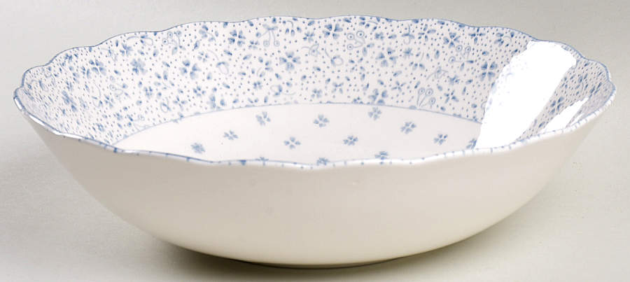 Forget-Me-Not 9" Round Vegetable Bowl by Nikko-1
